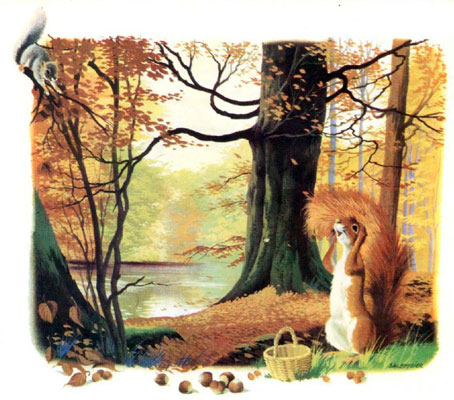 قصه کودکانه «سنجاب بازیگوش»-داستانهای مصور رنگی برای کودکان-ارشیو قصه و داستان ایپابفا